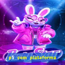 p5 com plataforma de jogos